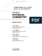 Atkins Physical Chemistry 8e Instructor - S Solution PDF