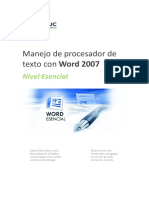 Word Esencial 2007 PDF