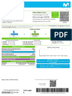 Resumen de cuenta y estado de pago de servicios fijos