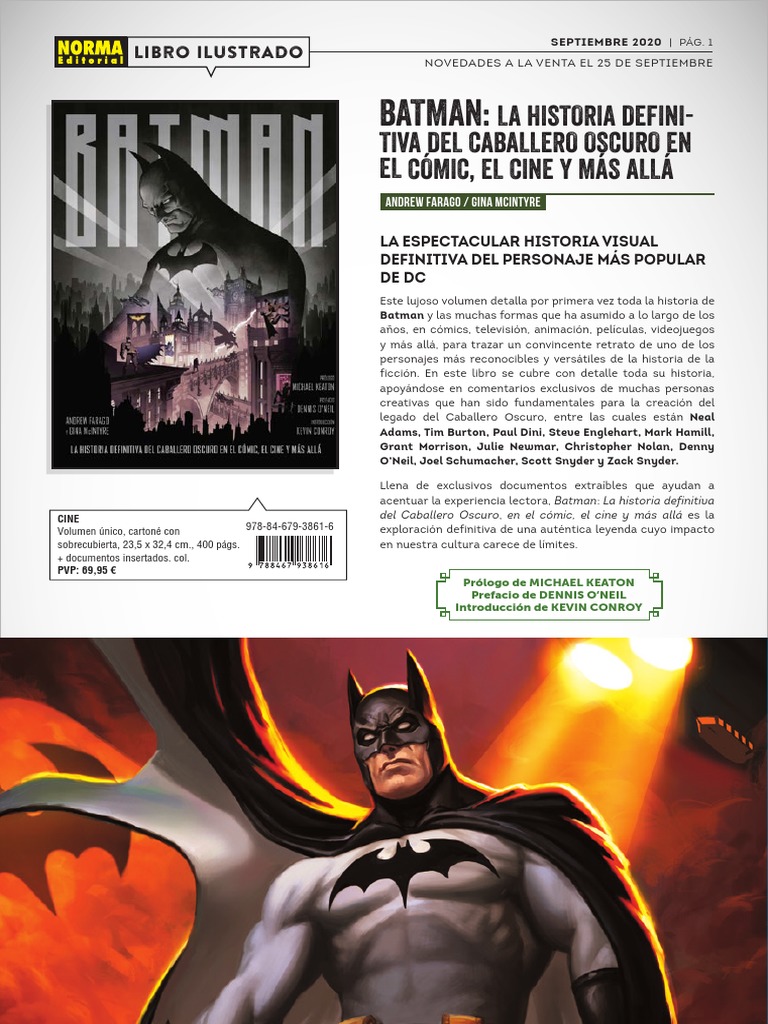Norma Editorial Septiembre 2020 | PDF | hombre murciélago