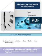 PDF PPT Hakikat Fisika Dan Metode Ilmiah PDF