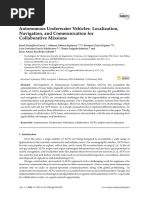 Applied Sciences: Autonomous Underwater Vehicles: Localization, Navigation, and Communication For Collaborative Missions