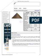 Angle of Repose Values For Various Soil Types PDF