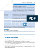 Calcium Chloride: Additional Information