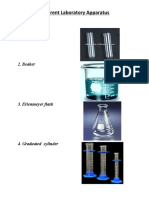 Different Laboratory Apparatus: 1. Test Tube