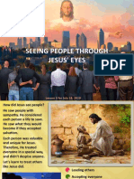 Seeing People Through Jesus' Eyes: Lesson 3 For July 18, 2020
