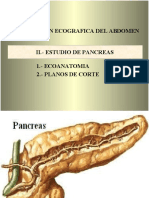 Estudio del Páncreas