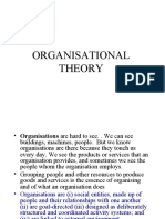 03 organisational theory - abridged