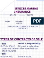 Who Effects Marine Insurance: Seller Buyer