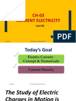 CH-03 Current Electricity: Lect-01