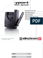 Elinchrom Skyport - Transmitter Manual