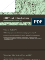 Erpnext Introduction: Enterprise Resource Planning Tool