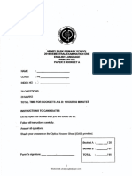 P6 English 2019 SA1 Henry Park Exam Paper