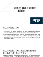 Globalization and Business Ethics