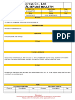 Increase Transmission Oil Level