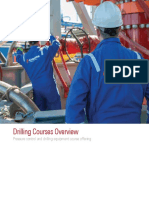 Drilling Courses Overview: Pressure Control and Drilling Equipment Course Offering