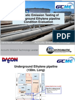 AE Inspection For UG Pipeline GCME - Dacon