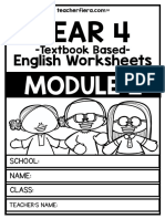 Y4 Module 2 Worksheets 8