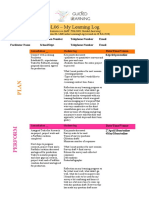 GL06 - My Learning Log: For Submission On LMS: TGL1001 Guided Learning