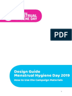 Design Guide Menstrual Hygiene Day 2019: How To Use The Campaign Materials