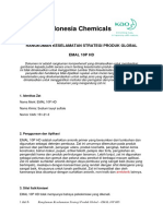 PT. Kao Indonesia Chemicals: Rangkuman Keselamatan Strategi Produk Global Emal 10P HD