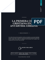 Chile, "La primera cruz cristiana chilena en el Territorio Antártico (1947)"