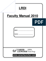 LRDI Faculty Manual PDF