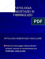 2.PATOLOGIA HEMOSTAZEI VASCULARE (28.10.2019)