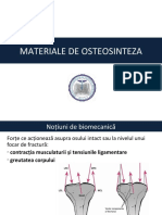 MATERIALE DE OSTEOSINTEZA - curs Ortopedie