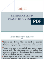 Unit-III: Sensors and Machine Vision