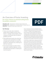 Fidelity Overview of Factor Investing