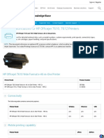 Printer Specifications For HP Officejet 7610, 7612 Printers - HP® Customer Support