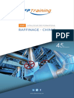 Catalogue Formations Métiers Du Pétrole (Raffinage - Chimie)