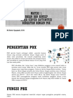 Materi 1 PBX