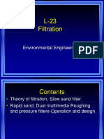 L-23 Filtration: Environmental Engineering-I