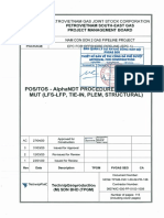 NCS2-TPGM-CW-1-00-02-PR-136 - POS-TOS - AlphaNDT Procedure For RT, MT, MUT (LFS-LFP, Tie-In, PLEM, Structural) - AC - Approved PDF