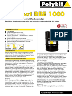 Polycoat RBE 1000: SBS Modified Bitumen Jellified Emulsion