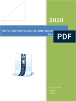 Instructivo Ínstalar Componentes de Sitio Enterprise Web PDF