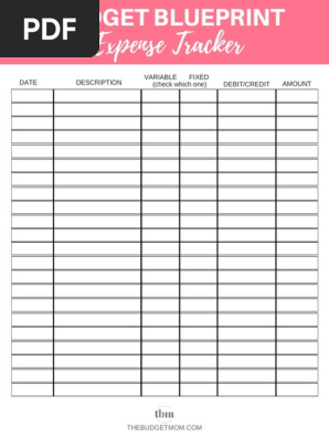 BUDGET-BLUEPRINT-Expense-Tracker