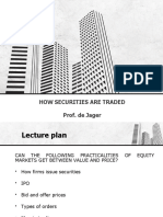 How Securities Are Traded