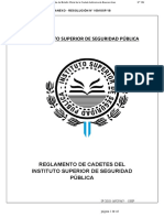 Reglamento de Cadetes del ISSP