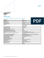 Actuador Lineal DGC-K-25 - : Hoja de Datos