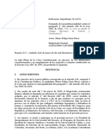 Sentencia C-223/19: Código Nacional de Policía y Convivencia"