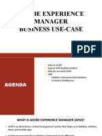 Adobe Experience Manager Business Use-Case