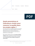 Comment Mesurer La Qualité Logicielle Dans Les Projets Agiles