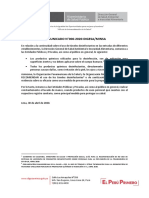 Comunicado 006 2020 Digesa Minsa PDF
