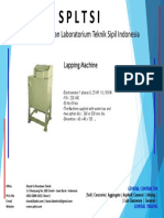Lapping Machine PDF
