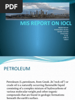 Mis Report On Iocl: Presented By: Swetaleena Panda Yasmin Akhter Swagatika Sunil Smruti Tarun