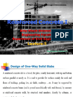 Lecture 5-LSD-Design of One Way Slab