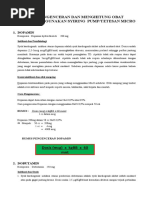 Dosis dan Penggunaan Farpresin | PDF